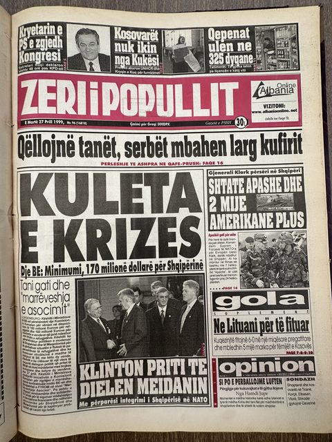 Zëri i Popullit 1999-04-27